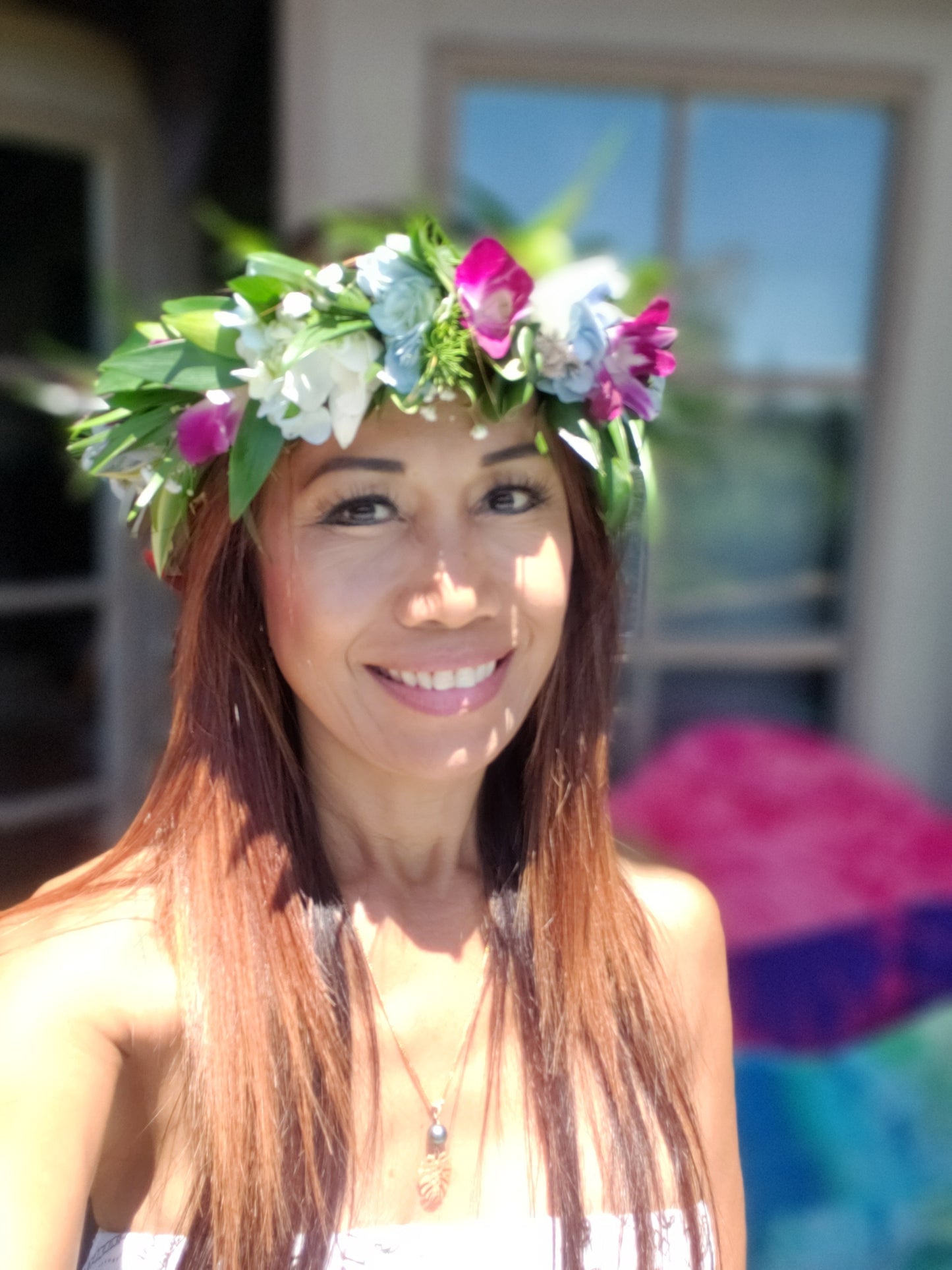 Haku Leis Crown for Adults