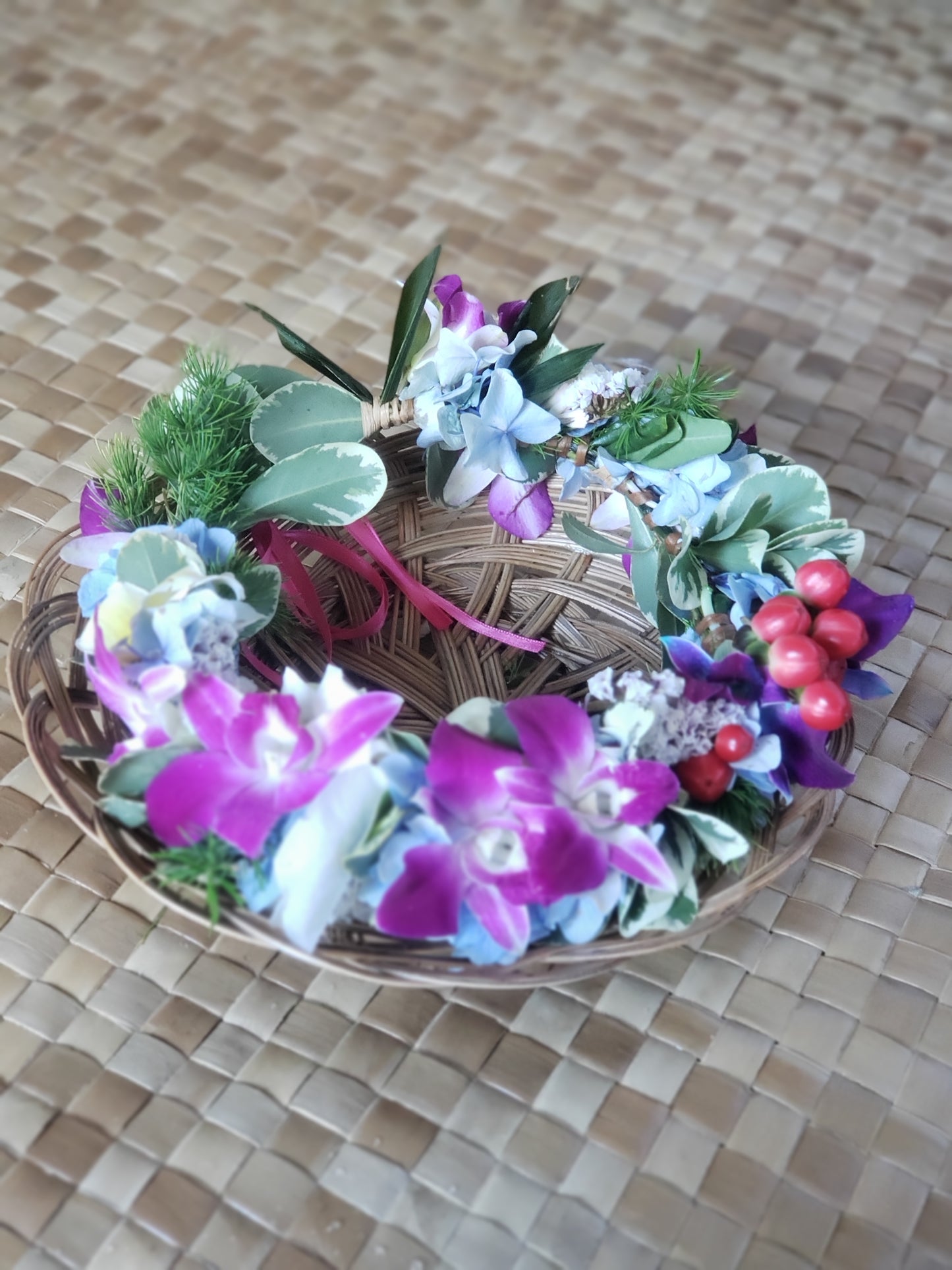 Haku Leis Crown for Adults