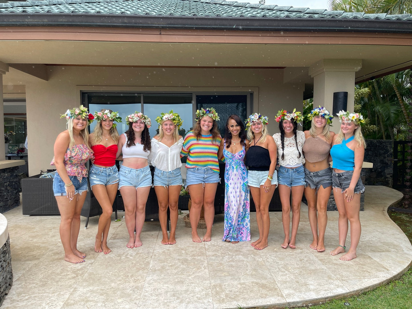 Haku Leis Crown for Adults