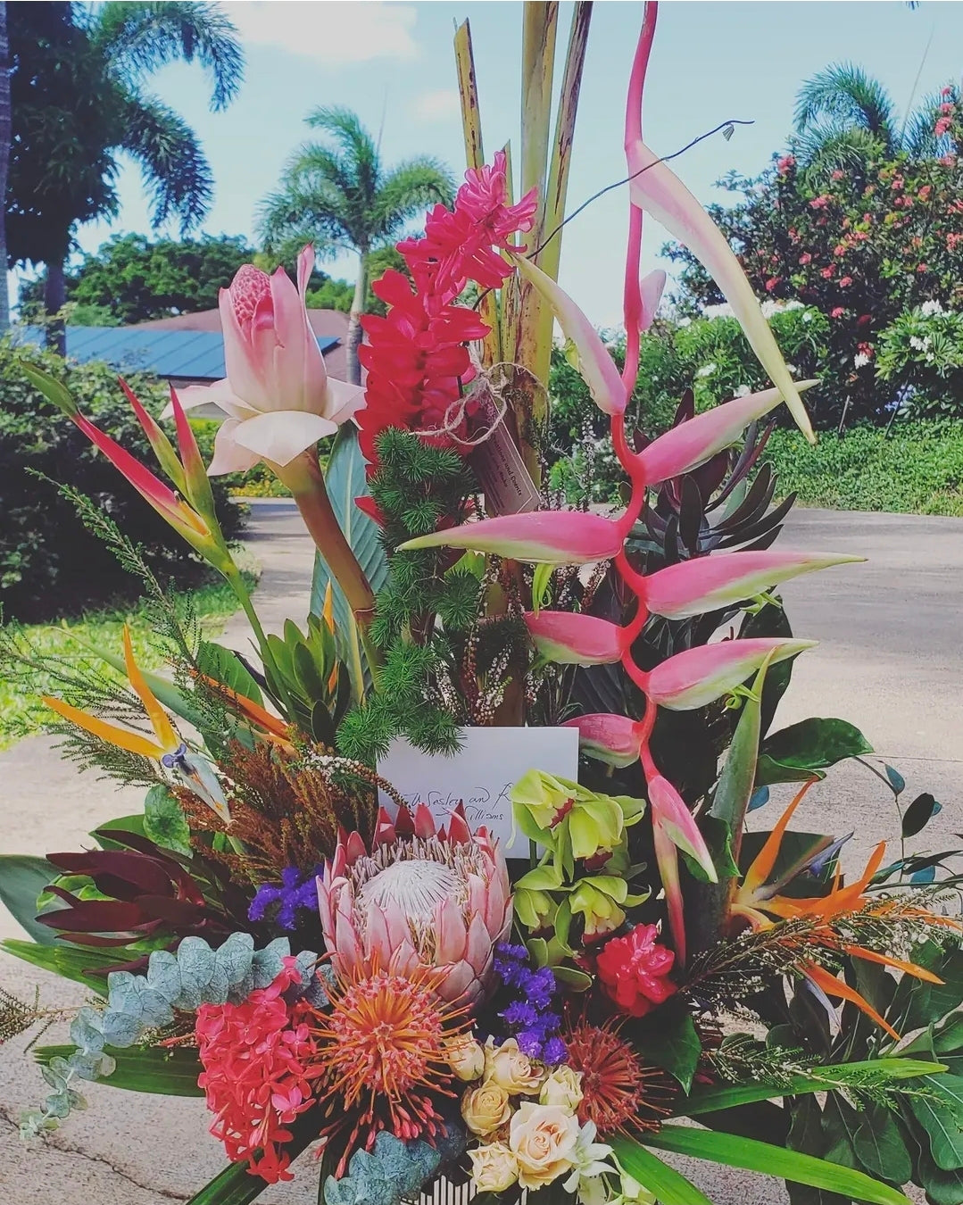 Deluxe Tropical Arrangements